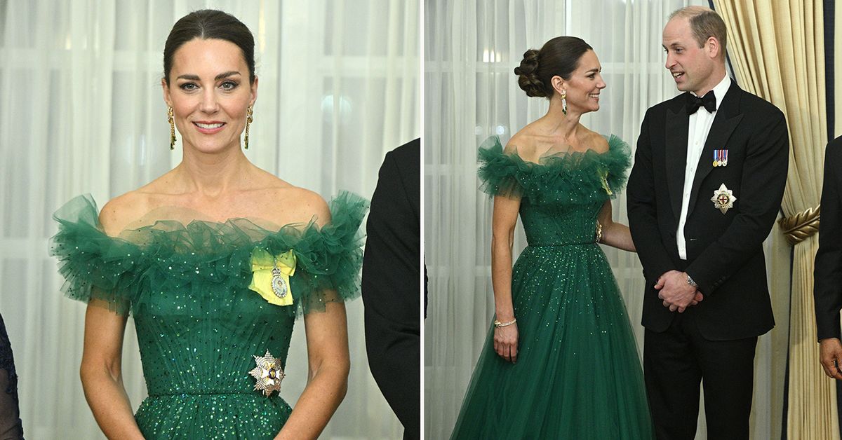 Кейт Миддлтон В Зеленом Платье фото 2