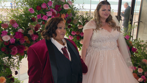 Karen et Davii se marient lors d'un micro mariage à l'Opéra de Sydney