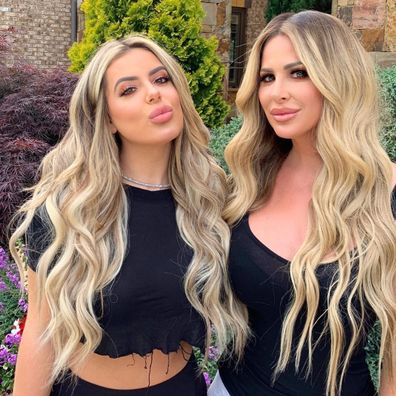 Kim Zolciak-Biermann and Brielle Biermann selfie