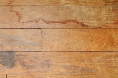 wooden floor boards, stains