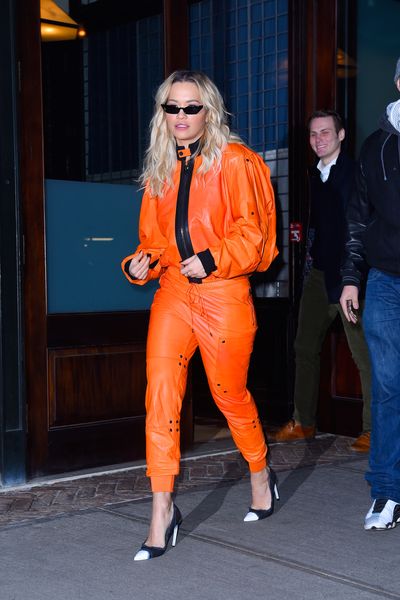 Singer Rita Ora in New York on February 1, 2018&nbsp;