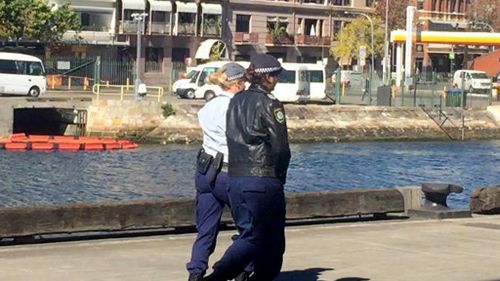 Police have visited the restaurant where the stoush occurred. (9NEWS)