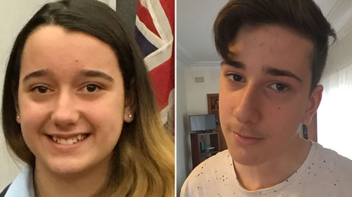 Jennifer, 13, and Jack, 15, had lived at the West Pennant Hills home with their mother since their parents' marriage broke down a number of years ago. Picture: Supplied