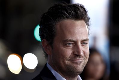 Matthew Perry arrives at the premiere of "The Invention of Lying" in Los Angeles on Sept. 21, 2009. 