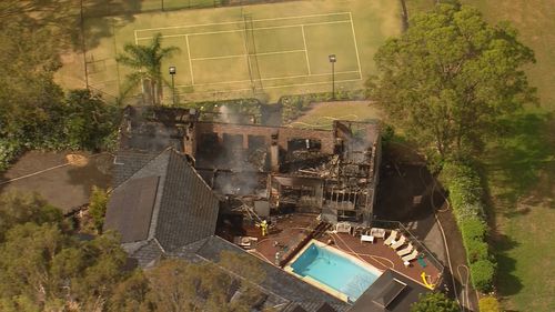 House fire at Grose Vale, NSW.