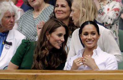 Meghan and Kate's body language at Wimbledon