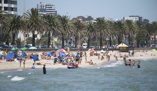 The heat blast could smash temperature records for this late in the season. (AAP)