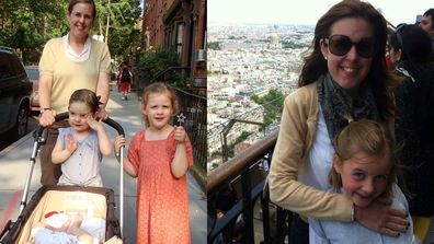 Alice and her daughters enjoying the sites across New York and Paris. 