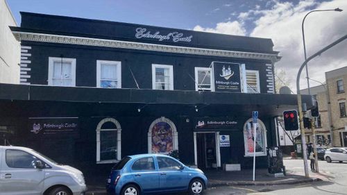 The Edinburgh Castle pub in Auckland, which has stopped selling beer.