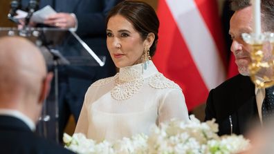 King Frederik and Queen Mary of Denmark state visit to France, March 31 2025, day one 
