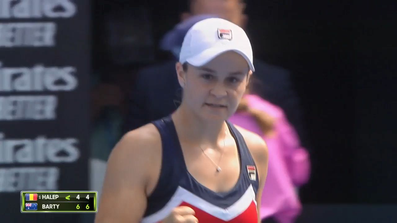 Ashleigh Barty fears no one after stunning upset of world No.1 Simona Halep