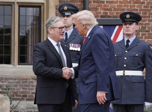 Keir Starmer, presidente dos EUA, Donald Trump 