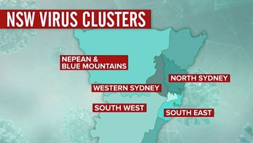 NSW hotspots for coronavirus