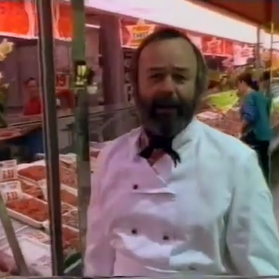 Peter Russell-Clarke on his show Come and Get it