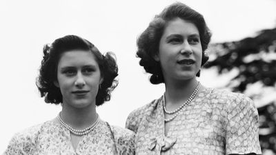 Princess Margaret and Queen Elizabeth - sisters and best friends.