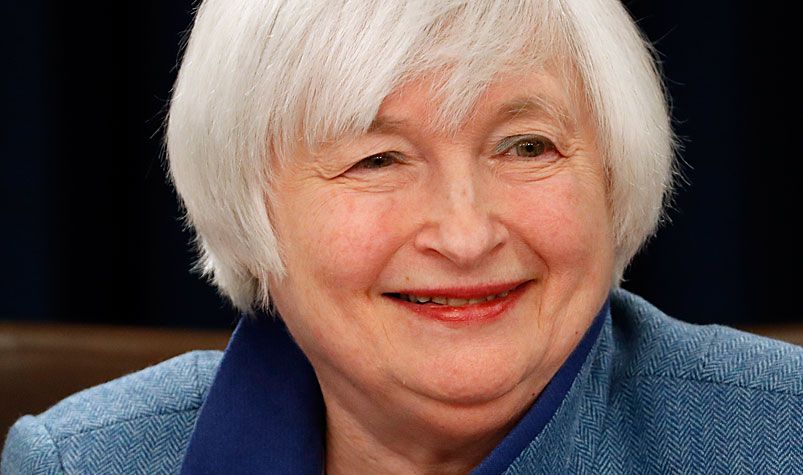 US Federal Reserve chief Janet Yellen. (AAP)