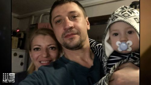 Ira was forced to leave her husband in Ukraine and flee with their baby to Poland, where Jason Marrable was waiting to bring her back home. 