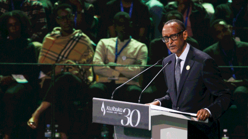 Rwandan President Paul Kagame blamed the inaction of the international community for allowing the 1994 genocide to happen as the country marked 30 years on.