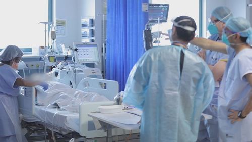 Queensland hospitals are re-scheduling elective surgery, as a third COVID-19 wave challenges the state's health system.