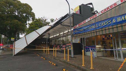 Destruction par la tempête de Sydney