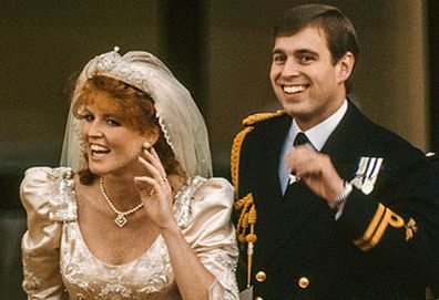 Sarah, Duchess of York, and Prince Andrew (Getty)