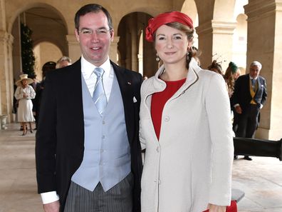 Prince Guillaume and Princess Stephanie of Luxembourg