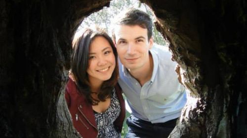 Elaine Teoh and her long-time boyfriend Emiel Mahler, who died on flight MH17. Picture: Supplied