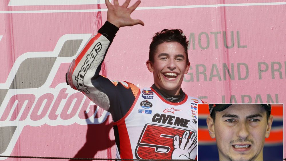 MotoGP rider Marquez is lucky: Lorenzo
