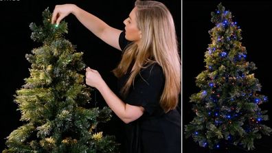 Christmas Lights How To String For Your Display Hang Your Christmas Tree Lights Vertically