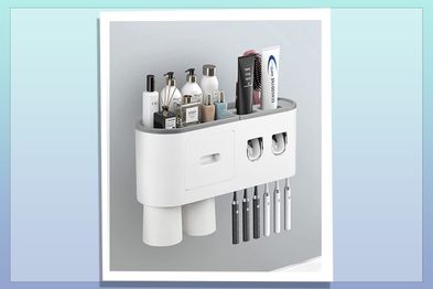 9PR: Hushnow Wall Mounted Toothbrush Holder 