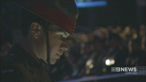 A soldier on duty at Gallipoli. (9NEWS)