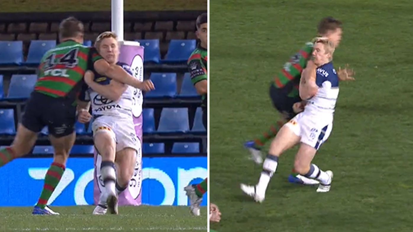 'Different ball game': Cowboys coach Todd Payten hits out controversial no-call as Souths run riot 