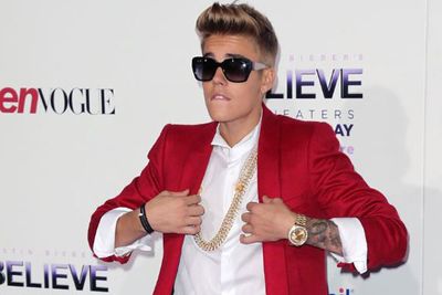 Bratty Bieber is constantly tweeting about bullies and trolls on Twitter... but has loads of security on hand to push around fans and paps near the pint-sized pop star! <br/><br/>But that's not all... in 2013, JB took to Instagram to slam rehab rumours, family disappointment and "countless lies" in the press. <br/><br/>Perhaps you shouldn't pee in mop buckets JB?! <br/>