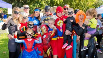 <p>Hundreds of people taken to the track in masks, capes and tights as part of the charity Superhero Fun Run in Melbourne today.</p><p>The fun run, which included a 4km and 8km course, took place in the Melbourne Botanical Gardens and helped kick off World Autism Month.</p><p>The event, organised by autism services provider Irabina, aimed to celebrate the “extraordinary abilities of people living with autism” while raising tens of thousands of dollars for early intervention services for children with autism.<br /><br /><strong>Click through to see some snaps of aspiring superheroes, young and old.</strong></p>