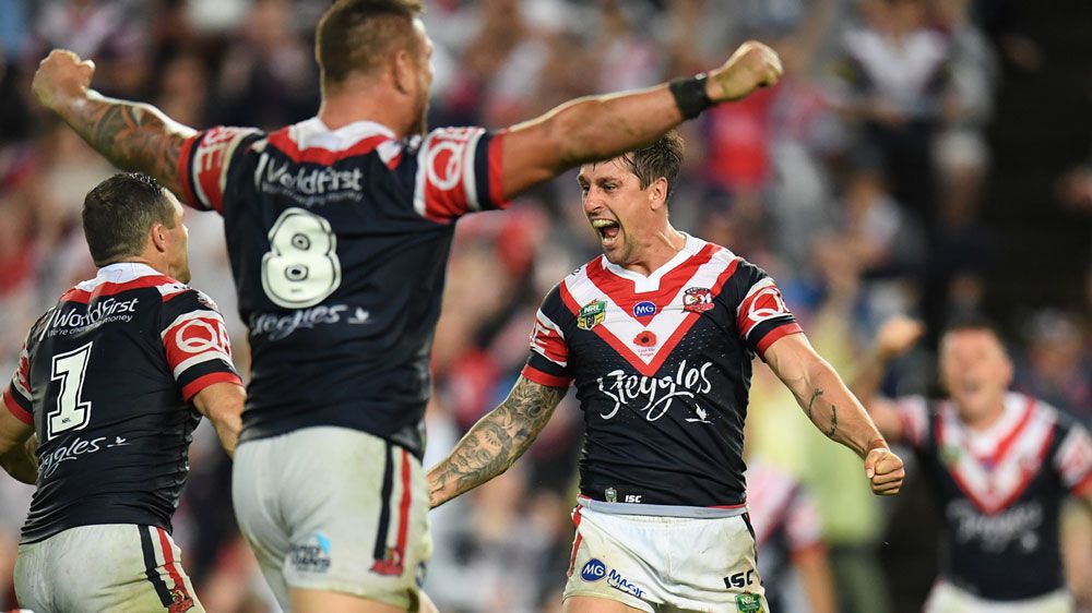 Roosters edge Dragons in Anzac Day classic
