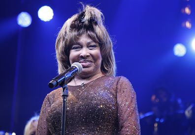Tina Turner at the opening night of Tina the musical