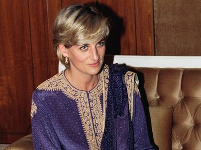 Princess Diana pictured during a 1997 visit to Pakistan.