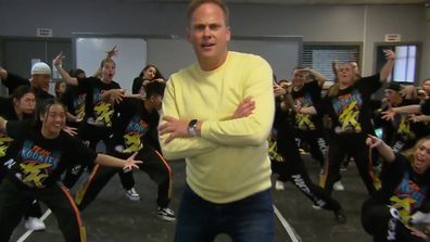 Tim Davies dance lesson Bonnyrigg