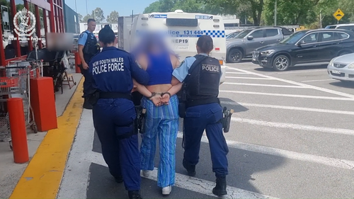 Woman arrested Penrith police Marsden Park hit and run