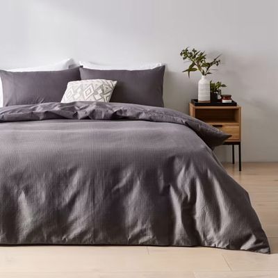 Waffle Cotton Quilt Cover Set: $40 to $60