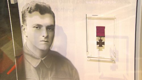 The exhibition also houses accolades like the Victorian Cross posthumously awarded to Private Patrick Budgden. 