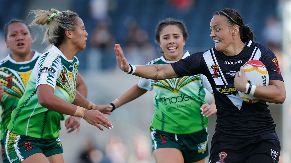 New Zealand's Honey Hireme stars as Kiwis thrash Cook Islands in women's Rugby League World Cup