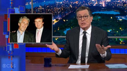 Stephen Colbert criticou sua própria rede por se recusar a transmitir uma entrevista com James Talarico.
