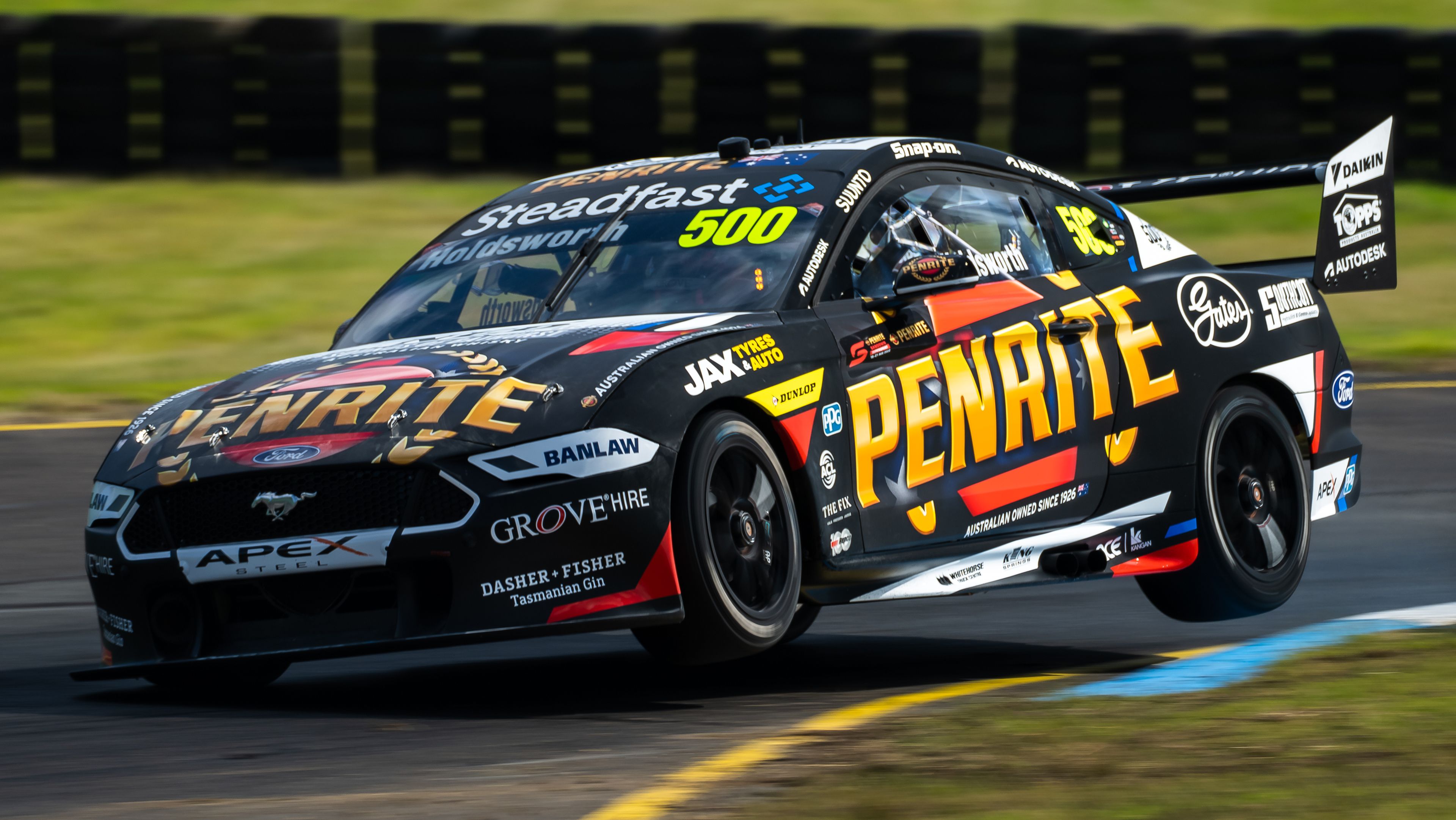Lee Holdsworth pilots the No.26 Penrite Racing Ford Mustang in Supercars for Grove Racing.