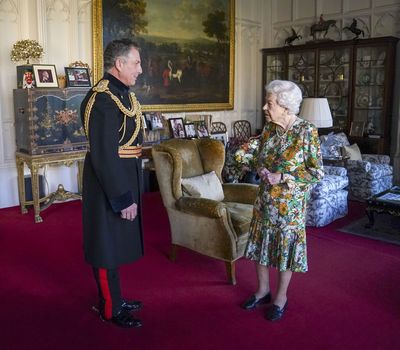 Queen Elizabeth holds first in-person engagement after health concerns, November 2021