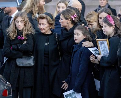 Princess Martha Louise Norway Ari Behn funeral emotional tribute