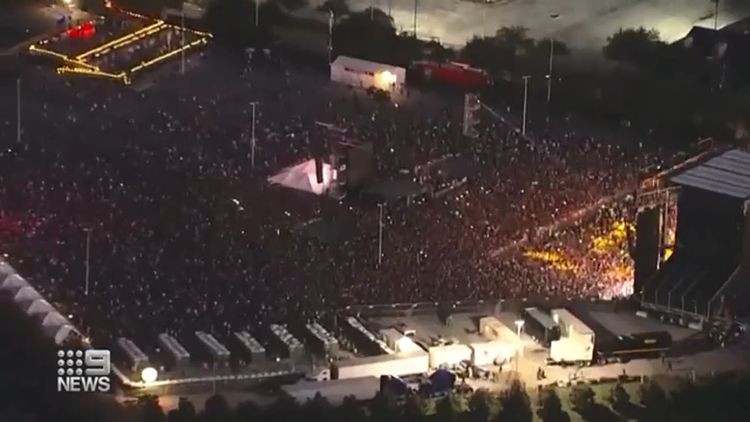 8 people were killed at Astroworld Festival in Houston after crowd rushed  stage : NPR