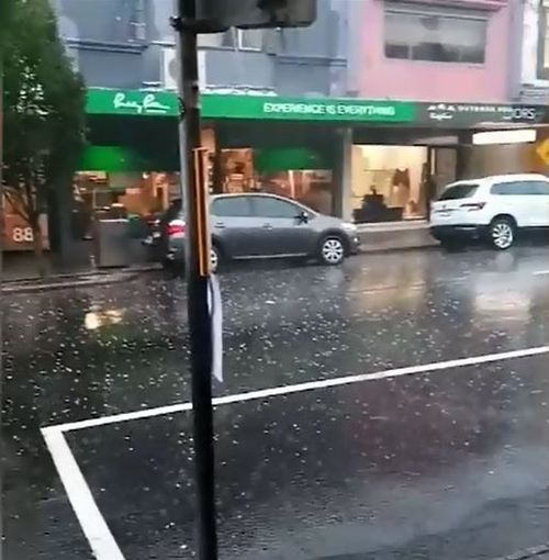 NSW Blue Mountains hail storm