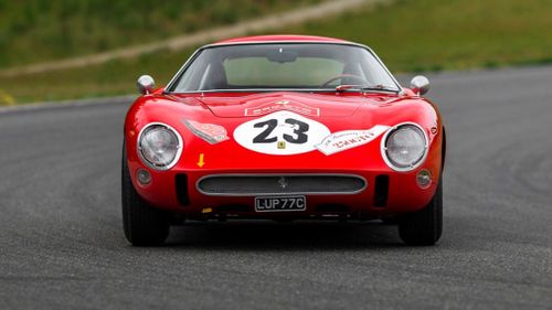 The road racer could become the most expensive car ever sold at auction. Picture: Sotheby's