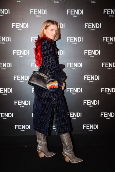 Liz Sunshine&nbsp;at the opening of Fendi's new boutique in Collins Street Melbourne